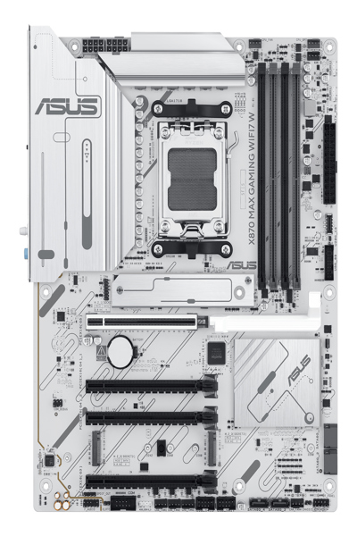 ASUS X870 MAX GAMING WIFI7 W moderkort - 90MB1LZ0-M0EAY0