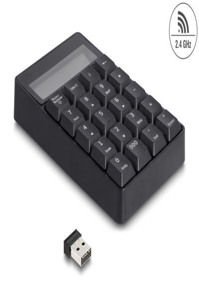 Delock Keypad - 2-in-1, with calculator function - 12113