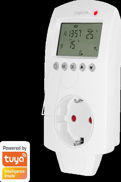 LogiLink Smart Home Wi-Fi Termostatuttag - SH0106