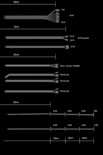 Be Quiet! Netzteil power Zone 2 - Power Supply - ATX - BP007EU
