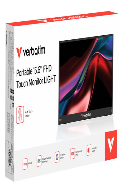 VERBATIM 32402 TOUCHSCREEN LIGHT MONITOR - 32402
