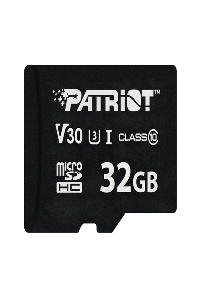 PATRIOT 32GB VX MICROSDHC UHS-I U3 V30 MEMORY CARD