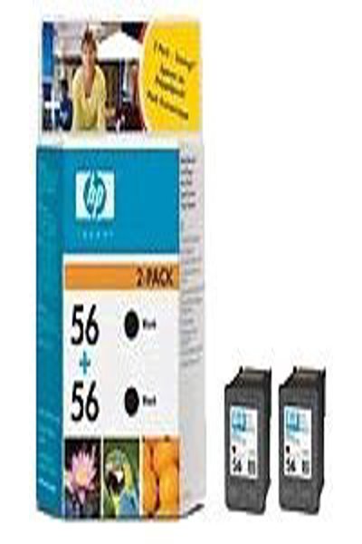 HP 56 Original Ink: Dye-Based Photo Black, Multi-Pack