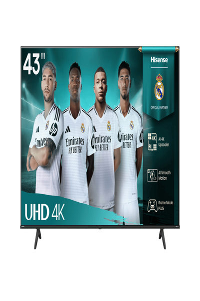 HISENSE 43A6Q 43" 4K LED SMART TV BLACK - 43A6Q