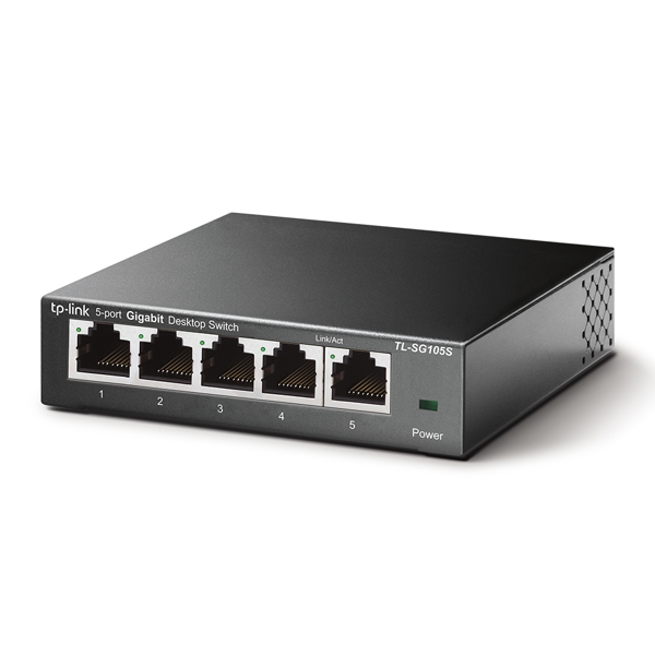TP-LINK 5-Port TL-SG105S Desktop Network Switch Unmanaged - TL-SG105S