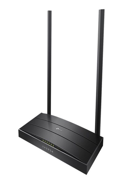 TP-LINK AC1200 Wireless MU-MIMO VDSL/ADSL Modem Router - Wi-Fi 5 (802.11ac) - Dual-band (2.4 GHz / 5 GHz) - Ethernet LAN - ADSL - Black - Tabletop router - ARCHER VR400 V3
