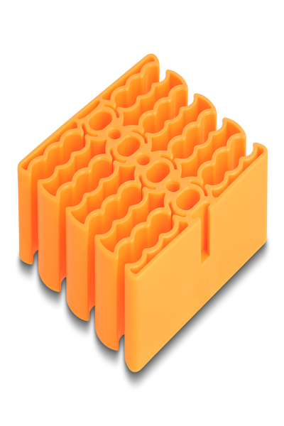 Delock Cable organizer - with 24 cable entries