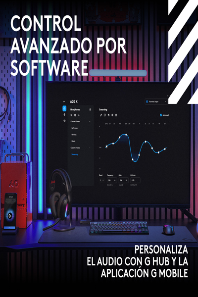 LOGITECH A20 X GAMING HEADSET BLUETOOTH 5 - 939-002247