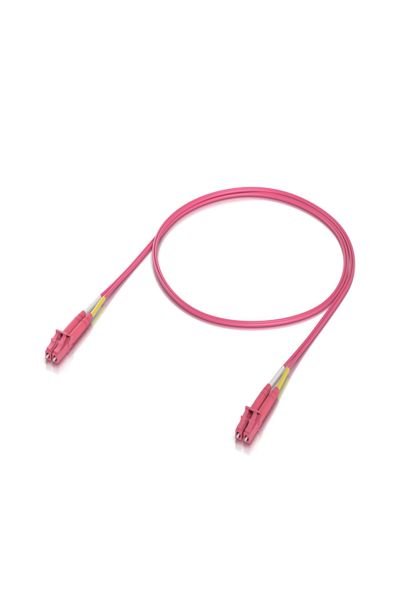 UBIQUITI OM4 DUPLEX LC UPC FIBER PATCH CABLE 50 PCS - UACC-OFC-M2-LULU-1M-50
