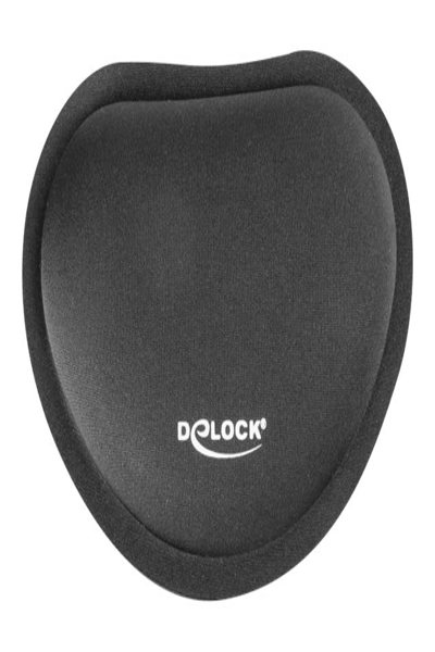 Delock Handledsstöd - svart - 12602