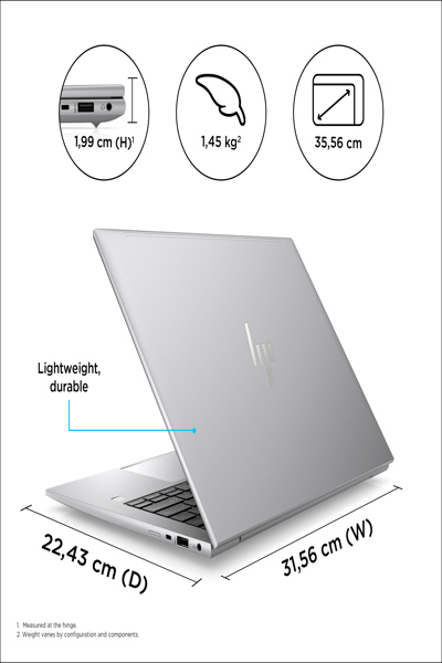 HP ZBook 865P9EA 14in Mobile Workstation Core i5 - 865P9EA