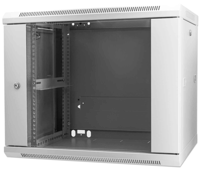 19" Väggskåp 9U 450mm djup - 711838