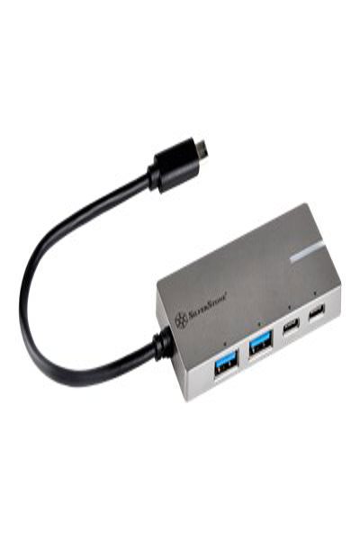 SilverStone SST-EP09C USB 3.1-C port Silver
