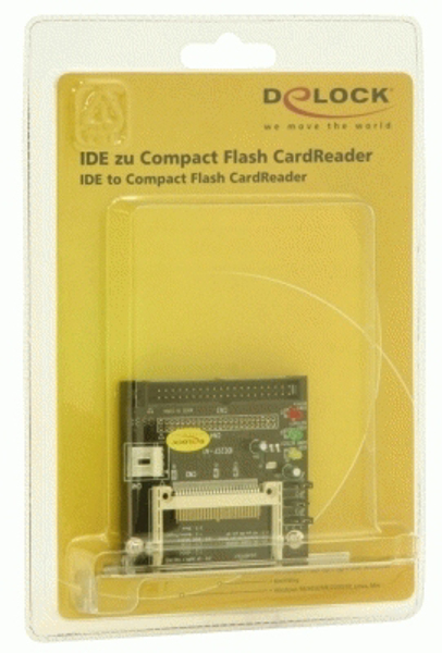 Delock IDE to Compact Flash CardReader - 91624