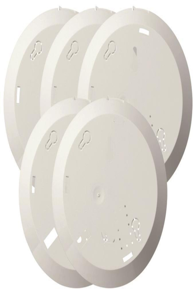 Jeu de plaques de montage GIRA 845000 RWM Dual Q rw PK 5 pièces.