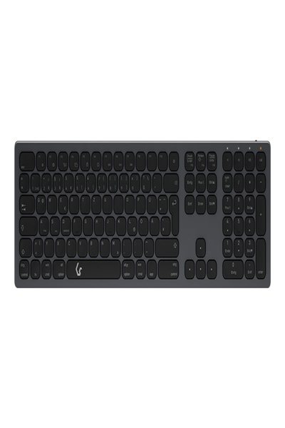 ICY BOX Keyboard Full-Size Bluetooth and RF - Tastatur - 60939