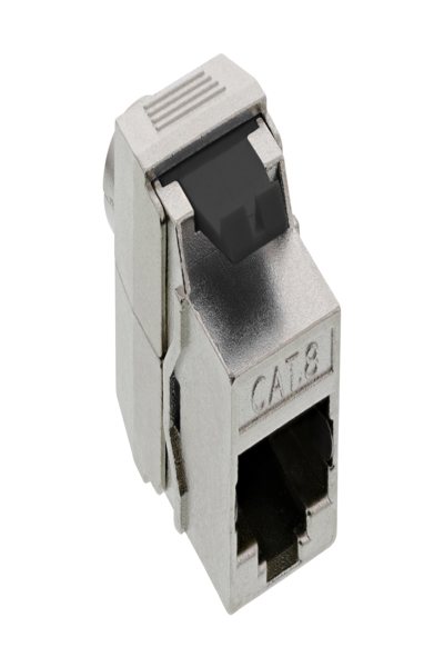 Module enfichable Keystone Jack RJ45 en ligne Cat.8.1