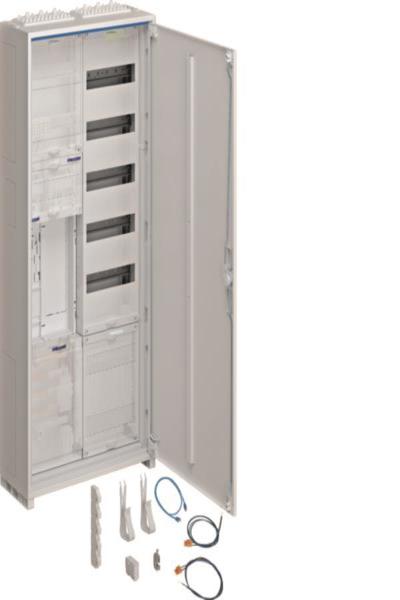 Hager komplett skap ZB32SET15LK 1ZP BKE-I APZ 1100mm 2felt. - ZB32SET15LK