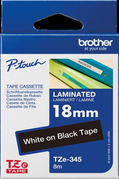 Brother TZe-345 - Självhäftande - TZE345