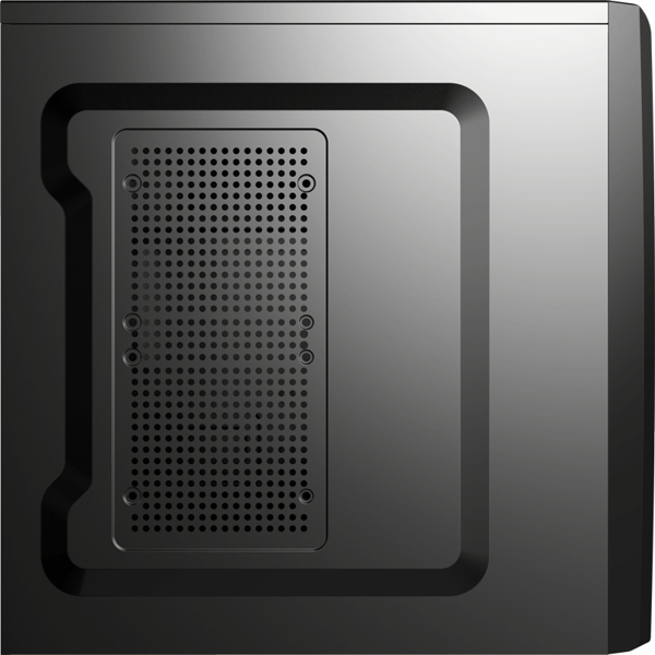 AEROCOOL Corporate CS-1101 - Black Edition Midi Tower ATX (EN58126) - EN58126