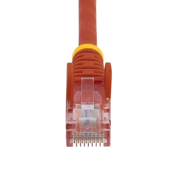 CAT5e Cable - 10 m Red Ethernet Cable - Snagless - CAT5e Patch Cord - CAT5e UTP Cable - RJ45 Network Cable - Patch Cable - RJ-45 (M) ( 45 - 45PAT10MRD