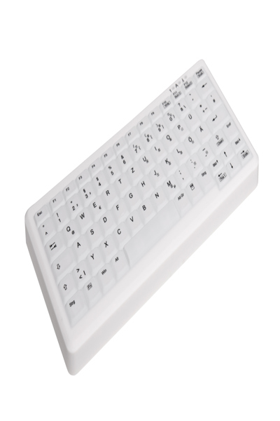 Cherry AK-C4110 - USB - QWERTY - Blanc