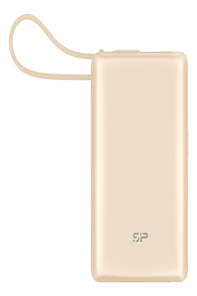 Silicon Power CP10 10000mAh PD USB-A 2xUSB-C Power Bank Gold - SP10KMAPBKCP101C