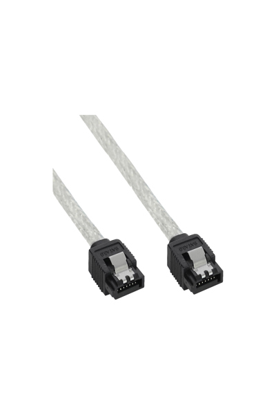 Câble rond SATA 6 Gb/s en ligne avec loquets 0,75 m