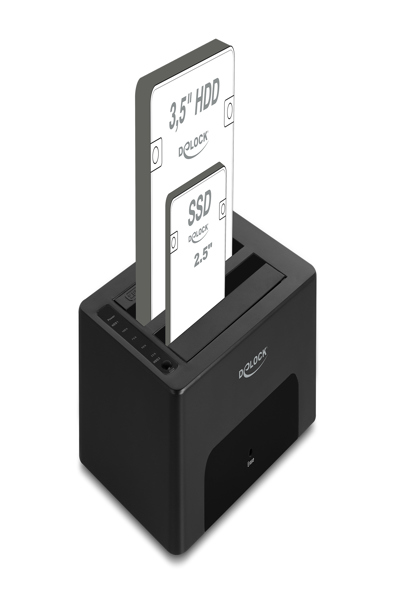 Station d'accueil pour disque dur/SSD Delock