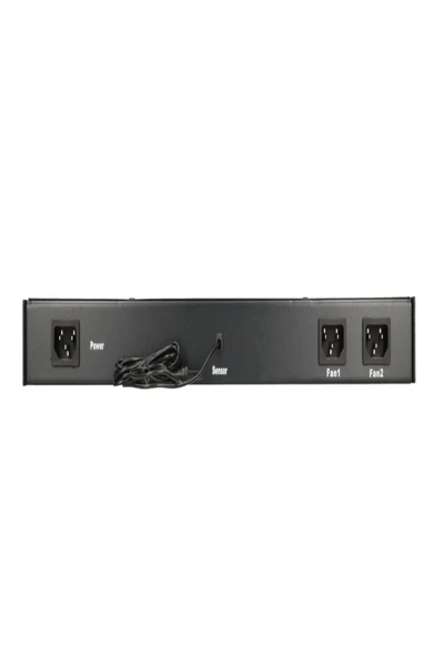 Extralink 19" 1U thermostat unit for rack cabinets