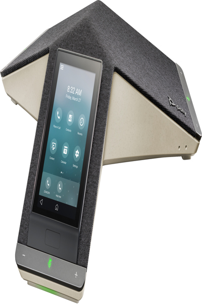 Poly Trio C60 IP Conference Phone Full Radio and PoE-enabled - IP conference phone - Grey - LCD - 12.7 cm (5") - 720 x 1280 pixels - G.711 - G.719 - G.722 - G.722.1 - G.722.1C - G.729ab - OPUS - iLBC - 849B4AA