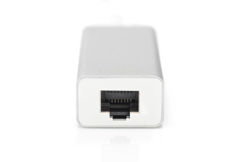 DIGITUS USB-C Hub Ethernet-adapter - DA-70255