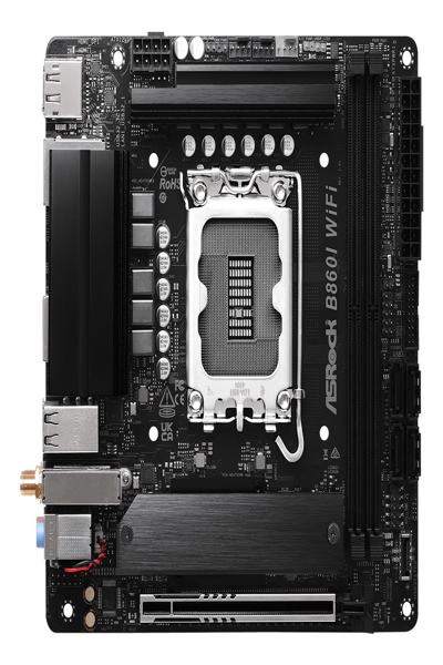 ASRock B860I WiFi - Moderkort - 90-MXBQQ-A0UAYZ