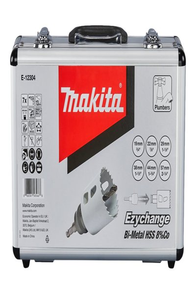 Makita E-12304 EZYCHANGE scie cloche set plombier 7 pièces