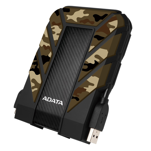 ADATA HD710M Pro 2TB extern hårddisk, USB 3.1, tålig - AHD710MP-2TU31-CCF