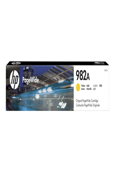 HP 982A Yellow Original PageWide Cartridge: 8000 Pages