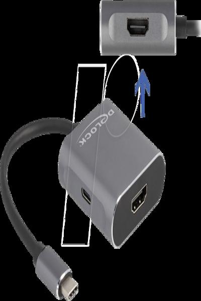 Delock video/ljud-splitter - 87805