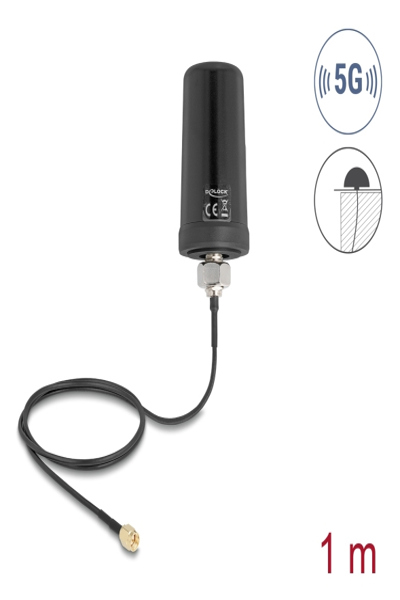 Delock Cellular Wi-Fi IoT Navigation Bluetooth Aerial - 81473