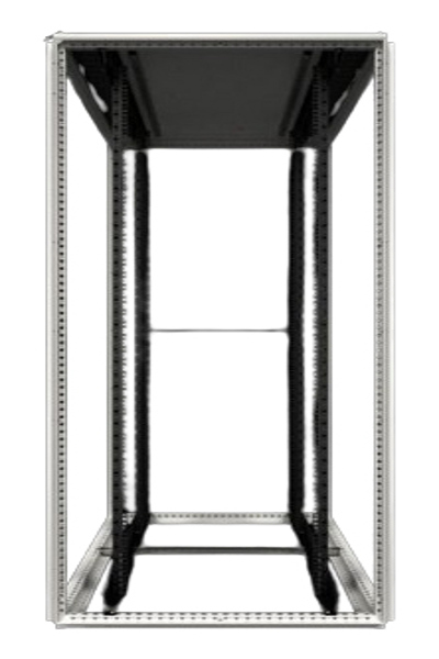 Rittal VX IT Open 19" Profile Rails 800x2000x1200 mm - Power Accessory - 0.8 m - 1182097