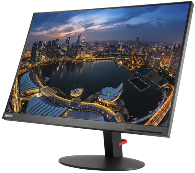 Lenovo ThinkVision T24d - 61 cm (24") - 1920 x 1200 pixels - WUXGA - LED - 7 ms - Black - 61B4MAT1EU