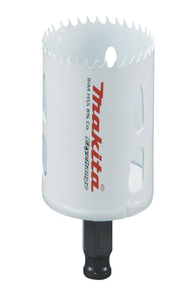 Makita E-03903 - Single - Drill - Steel - Aluminium - Plastic - Wood - Stainless steel - White - Bimetal - 4.4 cm