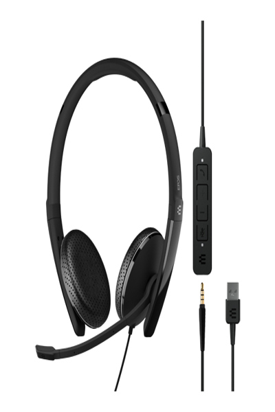 EPOS | SENNHEISER ADAPT 165 USB II - Wired - Office/Call center - 20 - 20000 Hz - 145 g - Headset - Black - 1000916