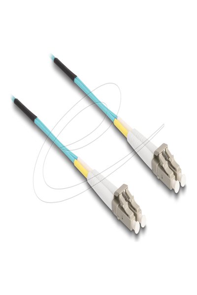 Delock Fiber optic cable LC Duplex to Multimode OM3 - Cable - Multimode fiber - 80153