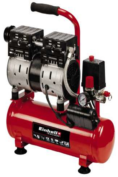 Einhell TE-AC 6 Silent - 110 l/min - 8 bars - 550 W - 14,7 kg