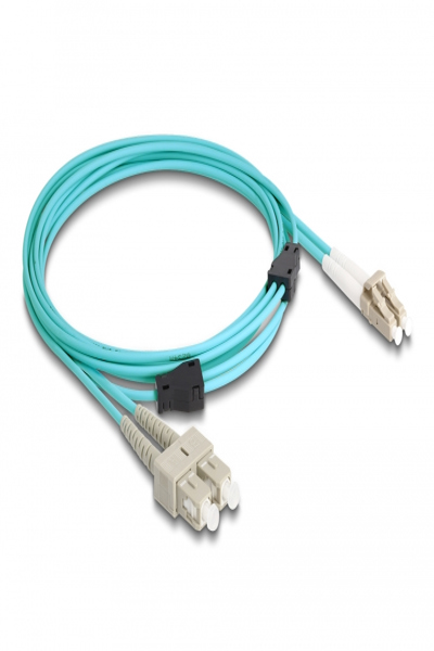 Delock Network cable - LC multi-mode (M) to SC multi-mode (M) - 87912