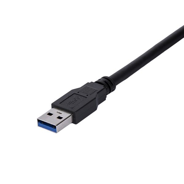 StarTech 1m Black SuperSpeed USB 3.0 Extension Cable - USB3SEXT1MBK