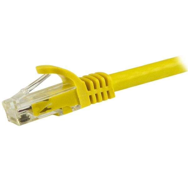 StarTech 15m Cat6 Snagless UTP Network Cable Yellow - N6PATC15MYL