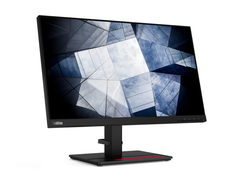 ThinkVision P24h-2L - LED-Monitor - 61 cm (24") (23.8" sichtbar) - 2560 x 1440 QHD @ 60 Hz - IPS - 300 cd/m? - 1000:1 - 4 ms - HDMI, DisplayPort, USB-C - Lautsprecher - Raven Black - 62B2GAT1EU