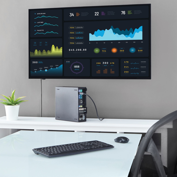 StarTech DisplayPort to DVI Cable - DP to DVI Video Converter M/M - DisplayPort Cable - DisplayPort (M) - DVI-D (M) - 1.8m - Black (DP2DVIMM6) - DP2DVIMM6