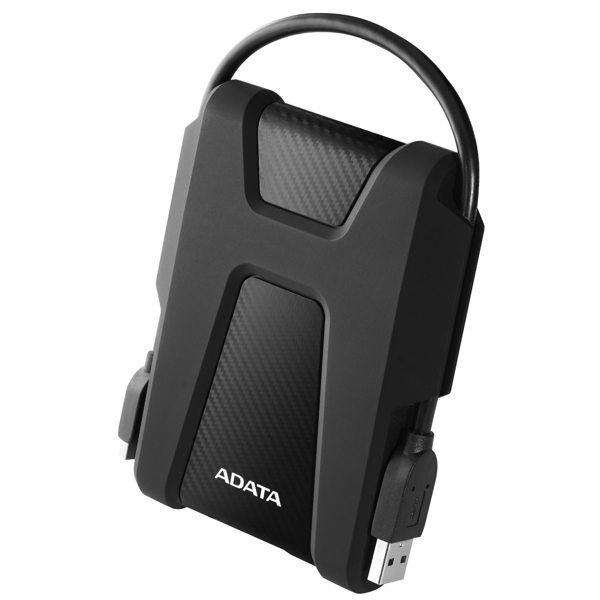 ADATA HD680 1TB extern hårddisk, USB 3.2 Gen 1, robust - AHD680-1TU31-CBK